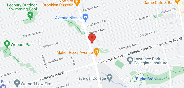 map of #102 -1555 AVENUE RD